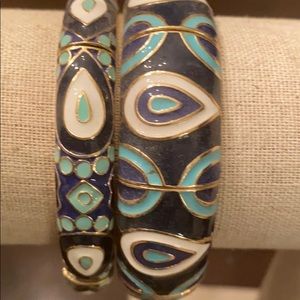 Stella & Dot stretch cuff bracelets